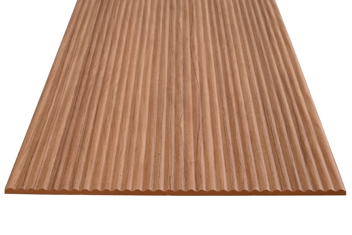 Painel Ripado Canelado/Ondulado Teka 2750 x 445 x 9mm