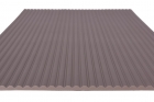 Painel Ripado Canelado/Ondulado Cinza 2750 x 445 x 9mm