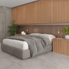 Painel Ripado Canelado/Ondulado Louro Freijo 2750 x 445 x 9mm