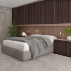 Painel Ripado Canelado/Ondulado Tabaco 2750 x 445 x 9mm