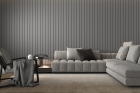 Painel Ripado/Forro Lambri Cinza 2750 x 455 x 9mm