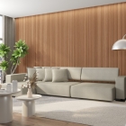 Painel Ripado Canelado/Ondulado Teka 2750 x 445 x 9mm