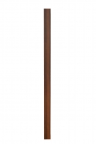 Barra de acabamento Tabaco 2750 x 70 x 9mm - 1 par