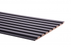 Painel Ripado Frieze Preto 2750 x 455 x 9mm