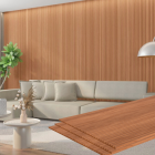 Painel Ripado Canelado/Ondulado Louro Freijo 2750 x 445 x 9mm