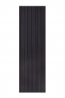 Painel Ripado Canelado/Ondulado Preto 2750 x 445 x 9mm